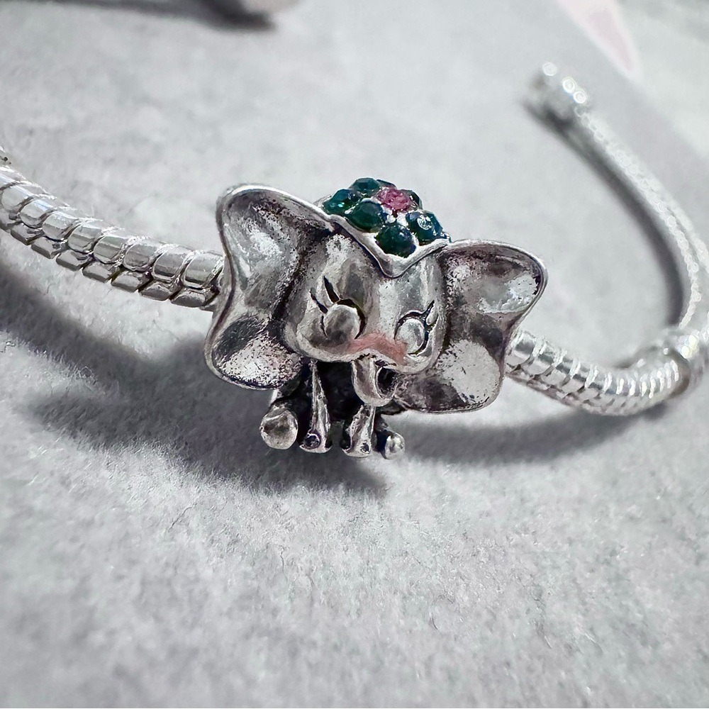 Silver‎ Elephant Bead European Charm fits PANDORA - Picture 8 of 9